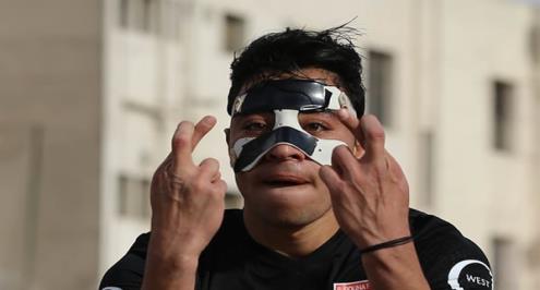 مصدر بالأهلي ليلا كورة: قناع طبي لأكرم توفيق ..واللاعب يغيب ثلاثة أسابيع